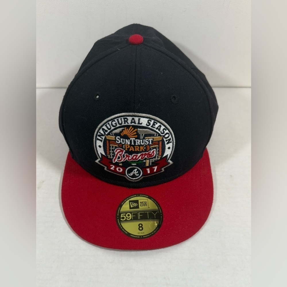 MLB Atlanta Braves Hat Sun Trust Park 2017 Inaugural Season Buckleback '59 Cap